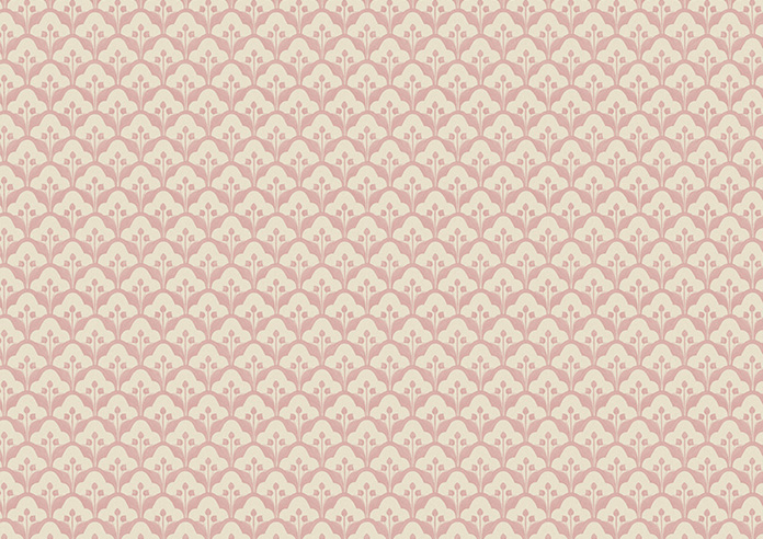Trellis Prints, Scallop and Bud Rosies Pink - Twist&Fit Roller Blind - Image 6
